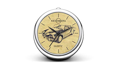 KIESENBERG Design Tischuhr Geschenk für Karmann GHIA Cabrio Fan Uhr T-20401 von KIESENBERG