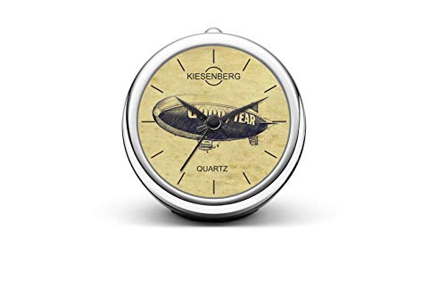 KIESENBERG Design Tischuhr Geschenk für Zeppelin Fan Uhr T-20458 von KIESENBERG