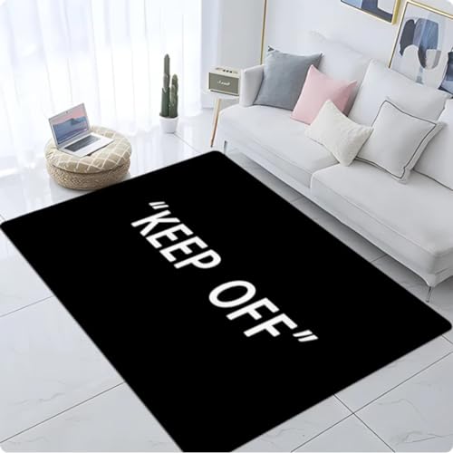 KIESEY Halten Sie Aus Klassischem Muster Teppich Wohnzimmer Schlafzimmer Licht Nachttisch Teppich Mode Design Lounge Teppich Teppich Grau Teppich 60X90Cm von KIESEY