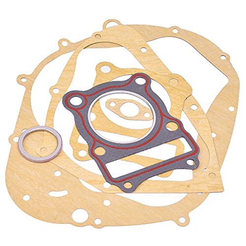 KIESEY Motorradmotor Vollkopf komplette Überholung Dichtung MAT Mitte Reparaturkissen Set/Fit für Suzuki/Fit für GS125 GN125 GS 125 GN 125 von KIESEY