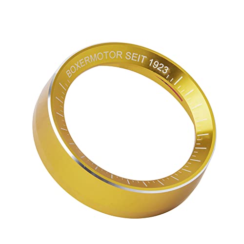 Motorrad Tacho Lünette Gauge Ring Tachometer Trim Abdeckung/Fit for BMW R Nine T NINET R9T Pure Scrambler Urban G/S 2017-2021 2020 (Color : Gold) von KIESEY