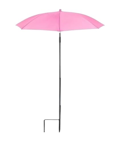 1 stücke Pflanzenschirme for Pflanzen Im Freien Verstellbarer Gartenschirm Größere Pflanzen Schatten Abdeckung Blumensonnenschirm(Pink) von KIFSDLF