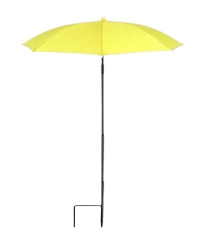1 stücke Pflanzenschirme for Pflanzen Im Freien Verstellbarer Gartenschirm Größere Pflanzen Schatten Abdeckung Blumensonnenschirm(Yellow) von KIFSDLF