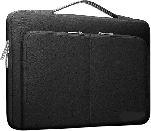 13 14 15 16 Zoll Laptop Sleeve Tasche Notebook Abdeckung Fall wasserdichte Computer Handtasche Aktentasche(Black,13 inch) von KIFSDLF