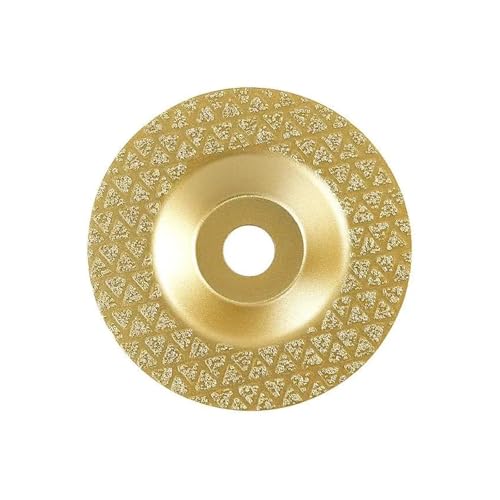 1PC/3PCS 45/60/100# Gelötete Diamant-Stern-Schüssel-Schleifplatte Nass-Trocken-Verwendung Marmor Granit Trimmen Winkelschleifer Polierscheibe(45 grit) von KIFSDLF