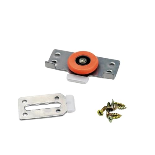 1set Edelstahl Schiebetür Einstellbare Oder Nicht Adjustbale Licht Rollen Schrank Möbel Tragbare Rad Fenster Tür Pulley von KIFSDLF