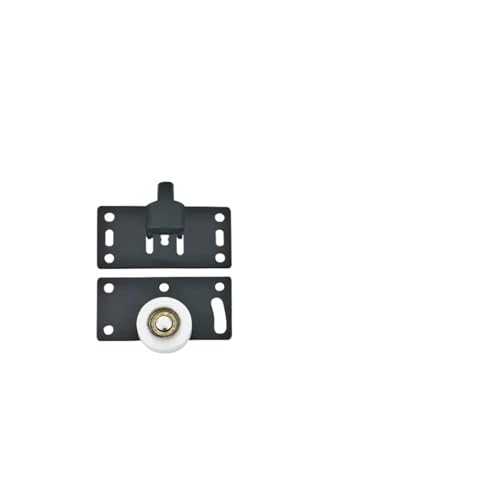 1set Türrollen Edelstahl Schiebetür Rad Schrank Nylon Pulley Hängerad for Kleiderschrank Möbel Hardware von KIFSDLF