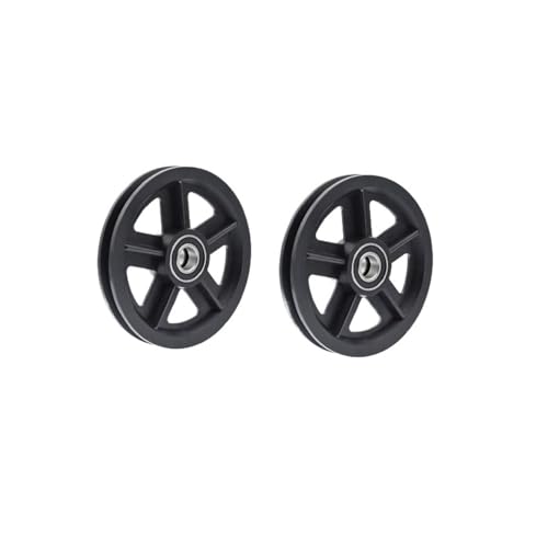 2 Stück Scheunentor-Riemenscheiben for Schrankfenster, konkave Räder, Wälzlager-Riemenscheibe, Schiebetür-Läufer, Hängeschiene, Hardware-Rolle 2 Stück Scheunentor-Riemenscheiben for Schrankfenster, konkave Räder, Wälzlager-Riemenscheibe, Schiebetür-Läufer, Hängeschiene, Hardware-Rolle von KIFSDLF