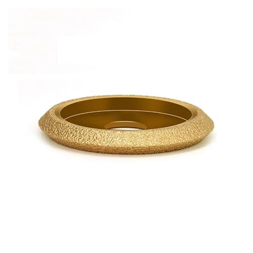 20 mm Bohrungsdurchmesser, 3 Zoll, 75, V-Form, trockenvakuumgelötete Diamantschleifscheibe, Halbrundkante, Marmorkantenprofil-Schleifscheibe(V Shape 10mm) von KIFSDLF