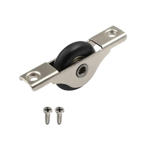 30mm/1,18 "Durchmesser Räder Heavy Duty Nylon Bildschirm Tür Rollen Schiebe Rad Möbel Roller Pulley(1pc) von KIFSDLF