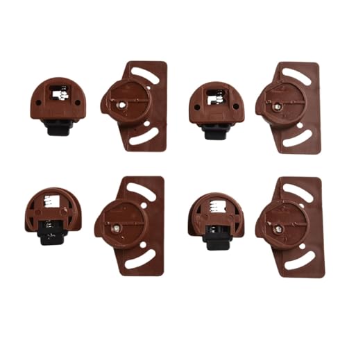 4set/8set Schiebetür Pulley Rad Kleiderschrank Läufer Schrank Moving Bottom LowerRoller Möbel Zahnrad Hardware(4 Pair) von KIFSDLF