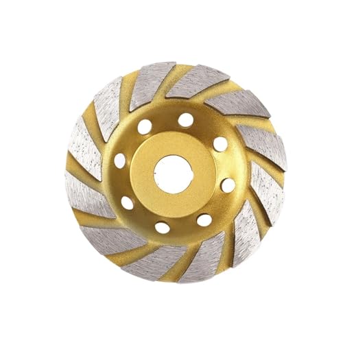 80/100/125/150/180 mm Diamant-Segment-Schleiftopfscheibe for Beton, Granit, Stein, Keramik, Schleifscheibe, 1 Stück(125x22mm) von KIFSDLF