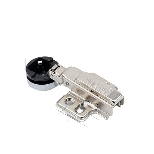 Hardware-Glastür mit Aluminiumrahmen und eingebauter Dämpfung, hydraulischer Puffer, Stummschaltung, runde Flugzeugbasis aus Legierung, kaltgewalztes Stahlscharnier(Color-02) von KIFSDLF