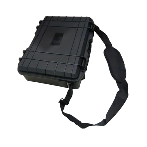 KIFSDLF 1 stück Wasserdicht Harte Tragetasche Tasche Werkzeugkoffer Mit vorgeschnittenen Schwamm Aufbewahrungsbox Sicherheitsschutz Organizer Hardware Toolbox(340x270x100mm) von KIFSDLF