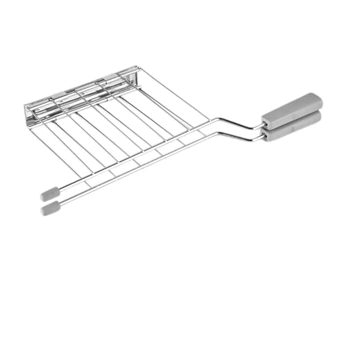 KIFSDLF Grillscheibenhalter, Rost, Praktischer Backofen, Edelstahl Sandwichhalter für(Gray) von KIFSDLF