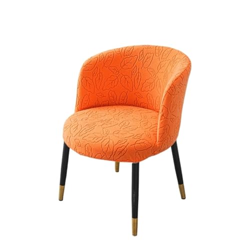 KIFSDLF Jacquard Gebogene Stuhlhusse Runder Sessel Elastische Sitzbezüge Home Hotel Staubdichter Schutz Esszimmerstuhl Schonbezug(Color11) von KIFSDLF