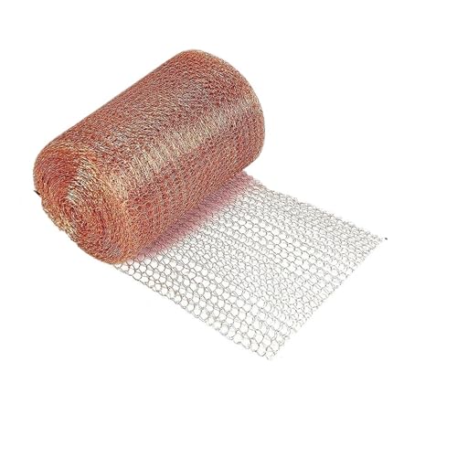 KIFSDLF Kupferdrahtnetz Signalabschirmnetz Nagetier Kupferdrahtnetz Draht geschützt Pflanzengartenzubehör(12.7cm x 9m) von KIFSDLF
