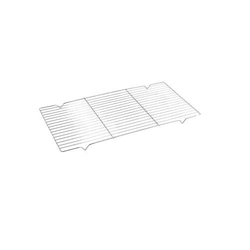 KIFSDLF Rechteckiges Grillnetz BBQ-Grillgitter Metall-Eisenmatte Kühlregal Grillwerkzeuge for Outdoor-Camping-Picknick-Grillen(L) von KIFSDLF