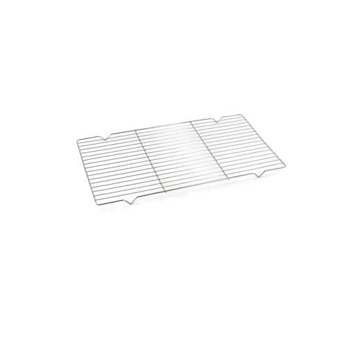 KIFSDLF Rechteckiges Grillnetz BBQ-Grillgitter Metall-Eisenmatte Kühlregal Grillwerkzeuge for Outdoor-Camping-Picknick-Grillen(M) von KIFSDLF