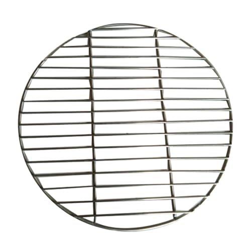 KIFSDLF Runde Grill Net Außen Mesh Rost Praktische Barbecue BBQ Grillen Edelstahl Matte Haushalt(22.00X22.00X0.40CM) von KIFSDLF