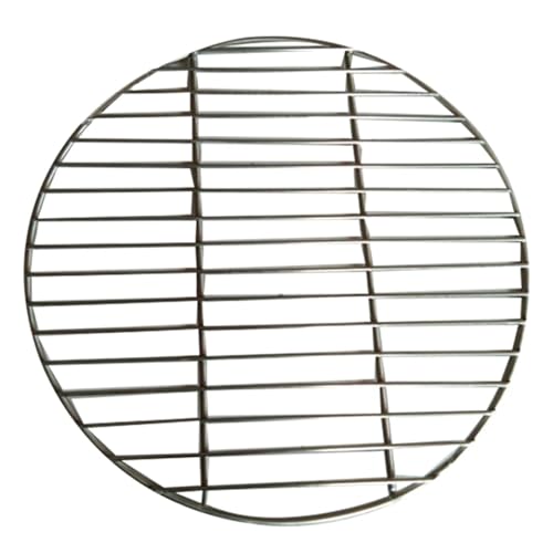 KIFSDLF Rundes Grillnetz Grills Barbecue Rack BBQ Rundkochgitter & Roste Kühlung Camping KIFSDLF Rundes Grillnetz Grills Barbecue Rack BBQ Rundkochgitter & Roste Kühlung Camping von KIFSDLF