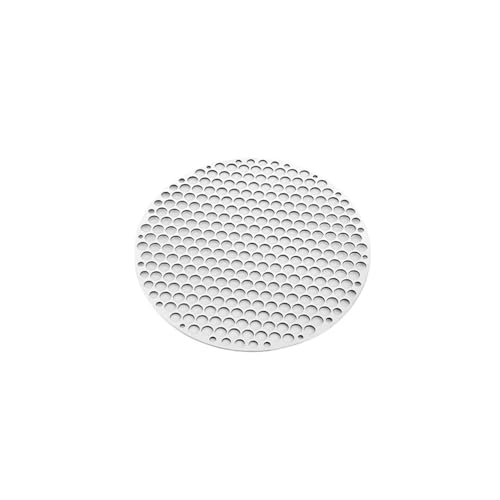 KIFSDLF Rundes Grillnetz aus Edelstahl, Grillnetz, Bratennetze, Speckgrillwerkzeug, Eisennetze, Camping-Grillzubehör, Antihaft-Gittergestell(22cm) von KIFSDLF