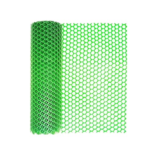 KIFSDLF Schutznetz, Kunststoffzaun, Blumennetz, multifunktionaler Tierkäfigzaun, Geflügel-, Hunde-, Kaninchen-, Schlangenbarriere, Gartenarbeit(Green,40 x200cm) von KIFSDLF