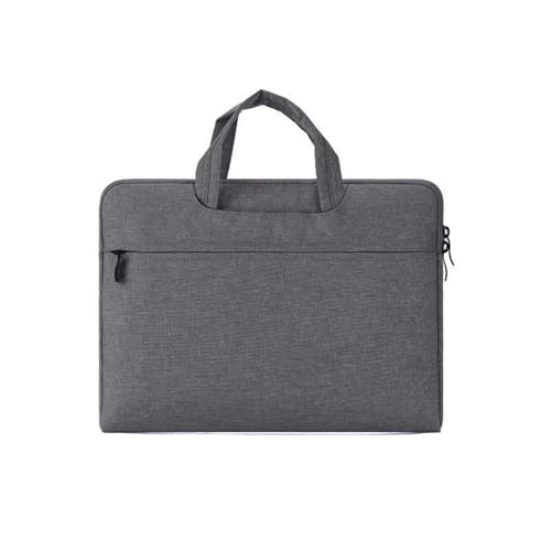 Laptop-Doppelhandtasche, wasserdichte Notebooktasche, Computerhandtasche, Aktentasche(Dark Gray,15.6-16inch(40x29x2)) von KIFSDLF