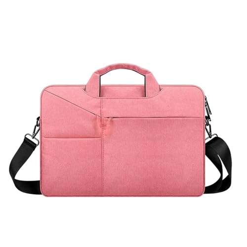 Laptop Tasche 15 6 Zoll Hülse Fall wasserdichte Notebook Computer Handtasche Aktentasche(Pink,14-15.4 inch) von KIFSDLF