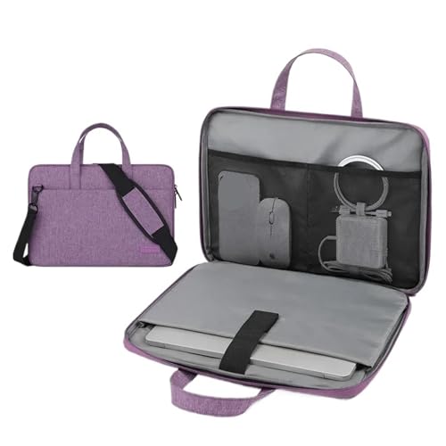 Laptop Tasche Computer Fall Notebook Sleeve for 13 14 15 17 Zoll(Purple,15-15.6 inch) von KIFSDLF