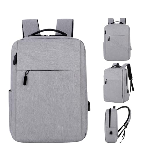 Laptop Tasche Große Kapazität Reisen Wasserdicht Multi-Taschen Abdeckung(Grey) von KIFSDLF