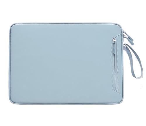 Laptoptasche Kleine frische Innentaschen 13415 Zoll Tablet-Schutzhülle Verschleißfeste Laptop-Aufbewahrungstaschen mit Reißverschluss(Blue,14.1-15.4) von KIFSDLF