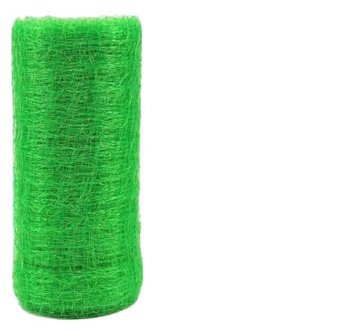 Ranknetz aus Kunststoff, strapazierfähige Gartennetzrolle for Kletterpflanzen, Melonen, Gemüse und Traubenregal(Green,2x5m) von KIFSDLF