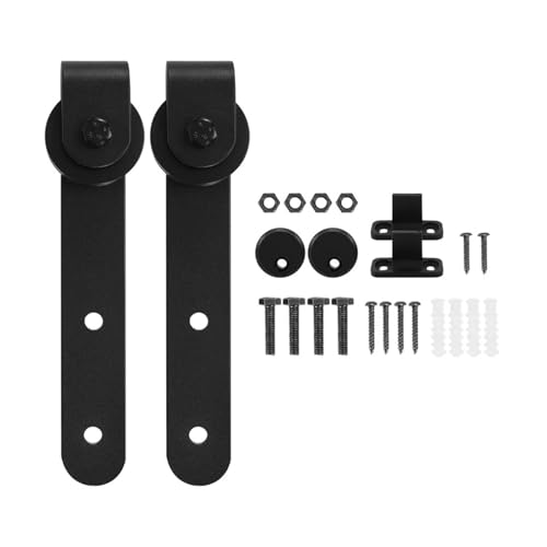 Schrank Schiebe Barn Door Hardware Kit Super Mini Schiebetür Top Mount Hanger Track von KIFSDLF