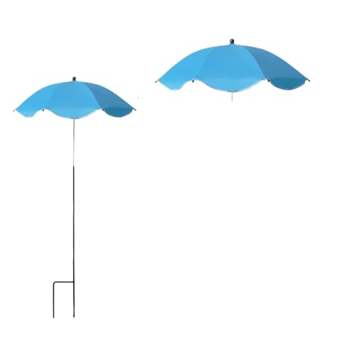 Verstellbarer grüner Pflanzenschirm for Schatten im Garten im Freien – schützt Topfpflanzen vor UV-Strahlen for Lavendel(Blue) von KIFSDLF