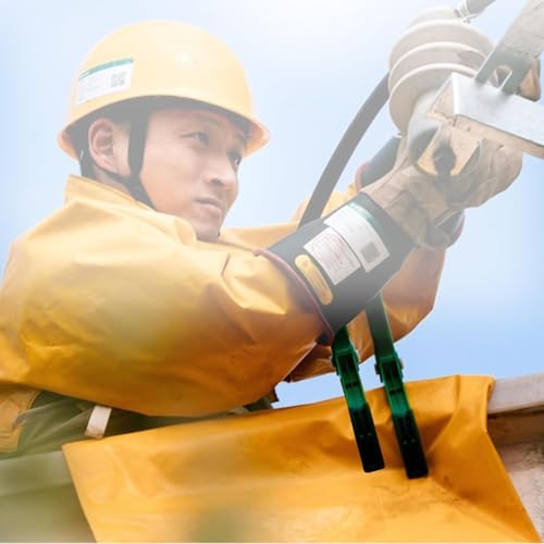 EVA-Harz-isoliertes Abdecktuch-Werkzeug für elektrische Wartung, Sicherheitsmattenrollen (10 kV, 80 x 100 cm) von KIJyfgTR