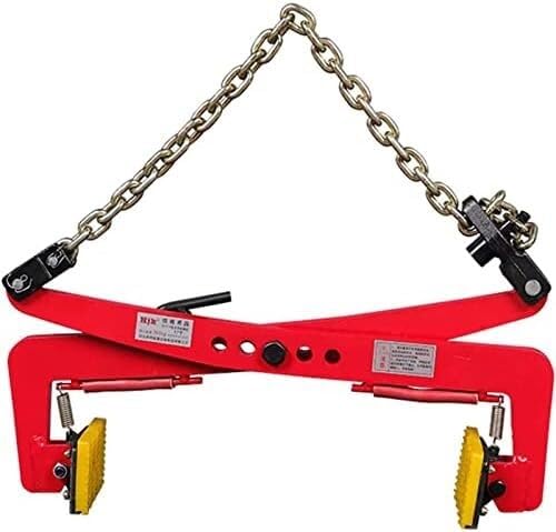 Hochleistungs-Kettenhebeklemme mit verdickter Stahlplatte for Heben und Transportieren von Steinmaterialien.(12in) von KIJyfgTR