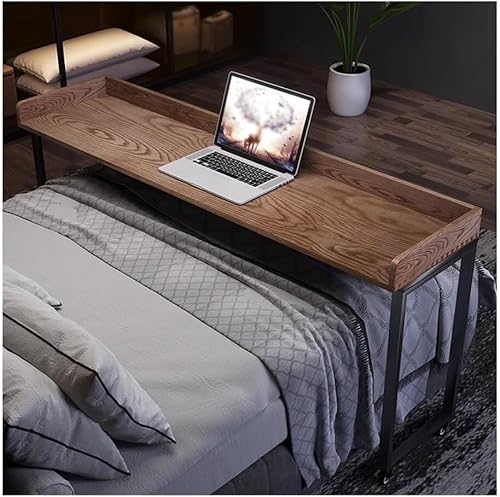 KIJyfgTR Natürlicher Massivholz-Überbetttisch mit Rädern Mobiler Arbeitsplatz for Schlafzimmer, Krankenhaus, Sanatorium KIJyfgTR Natürlicher Massivholz-Überbetttisch mit Rädern Mobiler Arbeitsplatz for Schlafzimmer, Krankenhaus, Sanatorium von KIJyfgTR