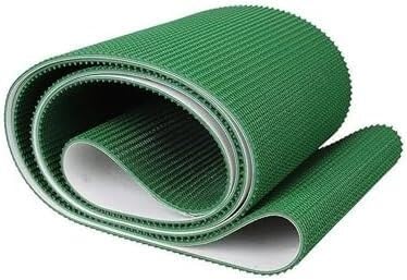 Leichtes grünes flaches industrielles Förderband aus PVC(360x50cm) von KIJyfgTR