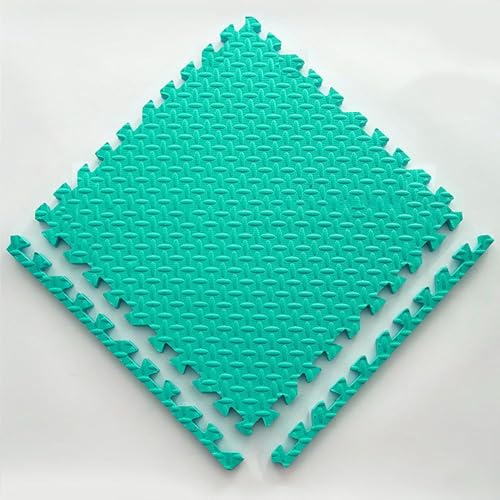 Schaumstoff-Bodenmatte, ineinandergreifende EVA-Schaum-Bodenfliesen, 30,5 x 30,5 x 2,5 cm, 10 Stück, Grün 2 Schaumstoff-Bodenmatte, ineinandergreifende EVA-Schaum-Bodenfliesen, 30,5 x 30,5 x 2,5 cm, 10 Stück, Grün 2 von KIJyfgTR
