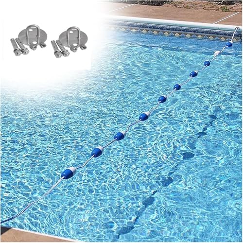 Schwimmseil zur Tiefenabtrennung des Pools Schwimmseil zur Sicherheitsabtrennung des Pools(5m) von KIJyfgTR