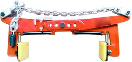 Werkzeug für den Transport von Glasplatten/Arbeitsplatten/Granitinseln/Metallplatten, Doppelgriff-Klemme für Steinhandhabung (71,1 cm) von KIJyfgTR