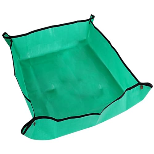 KIKAPA 1 Stück Matte zum Umtopfen von Pflanzen wasserdichte Umtopfmatte Einfach Faltbare tragbare Indoor-Matte von KIKAPA