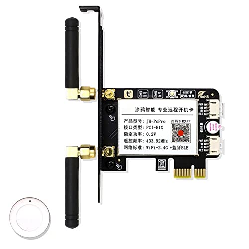 KIKAPA Tuya WiFi Wiederherstellungsschalter Stromversorgung des Computers Startkarte PCIE Startkarte Desktop-Computer Remotestartkarte Computer A2 von KIKAPA