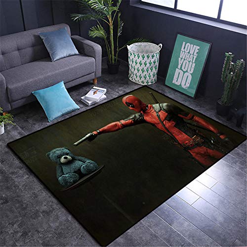 KIKCY Teppich Teppich Cartoon Anime Wunder Teppich Wohnzimmer Schlafzimmer Kinder Rutschfester Teppich-60x90cm_TF-54 von KIKCY
