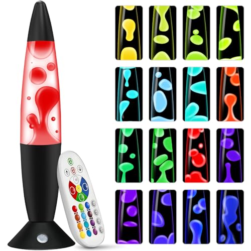 KIKILIVE lavalampe kinder farbwechsel lavalampen Erwachsene 17 farben Nachttischlampen LED Nachtlicht entspannende ideal für Schlafzimmer, Wohnzimmer, Home Decor KIKILIVE lavalampe kinder farbwechsel lavalampen Erwachsene 17 farben Nachttischlampen LED Nachtlicht entspannende ideal für Schlafzimmer, Wohnzimmer, Home Decor von KIKILIVE