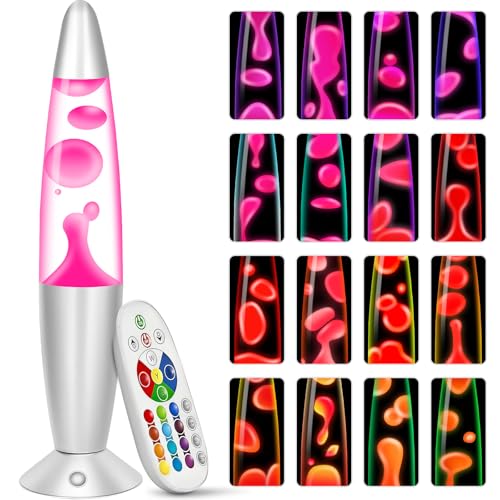 KIKILIVE lavalampe kinder farbwechsel lavalampen Erwachsene 17 farben Nachttischlampen LED Nachtlicht entspannende ideal für Schlafzimmer, Wohnzimmer, Home Decor KIKILIVE lavalampe kinder farbwechsel lavalampen Erwachsene 17 farben Nachttischlampen LED Nachtlicht entspannende ideal für Schlafzimmer, Wohnzimmer, Home Decor von KIKILIVE