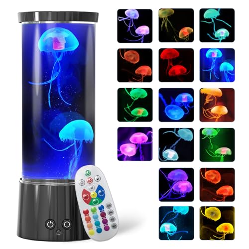KIKILIVE lavalampe quallen lampe kinder jellyfish lamp led Aquarium mit 17 Farbe ändern dimmbare Nachtlicht für Home Decor Weihnachten Geburtstag Geschenke KIKILIVE lavalampe quallen lampe kinder jellyfish lamp led Aquarium mit 17 Farbe ändern dimmbare Nachtlicht für Home Decor Weihnachten Geburtstag Geschenke von KIKILIVE