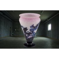 André Delatte Cameo-Glasvase Um 1925 von KIKOOYOUARTDECO