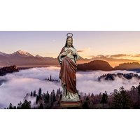 Christus Herz-Jesu Der Kapelle H68cm von KIKOOYOUARTDECO